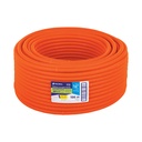 PF-1/2RG | Metro de poliducto 1/2' corrugado flex. reforz. c/guía, 100m