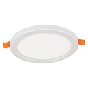 EMP-601L | Luminario de LED para empotrar 12 W, ajustable, luz de día
