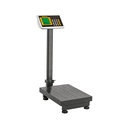BAS-100PLAP | Báscula electrónica de plataforma, plegable, 100 kg. Pretul