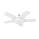 LED-550V | Lámpara de LED 50 W, tipo ventilador con 5 aspas ajustables