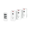 JCOR-3 | Juego de 3 Contactos con control remoto, Volteck