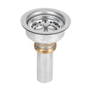 CO-827 | Contracanasta 3-1/2' inox, instalafácil, tubo inox, Foset