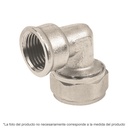 PPG-38H | Codo 90° para PEALPE, 3/8', con rosca hembra, Foset