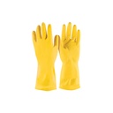 GU-340 | Guantes de látex para limpieza, amarillos, XCH, Pretul